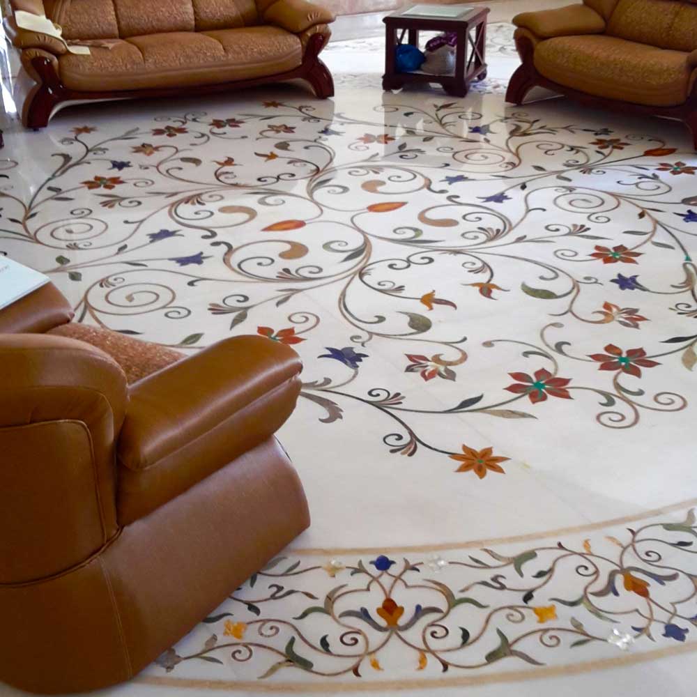 Marble Inlay Flooring In Amritsar