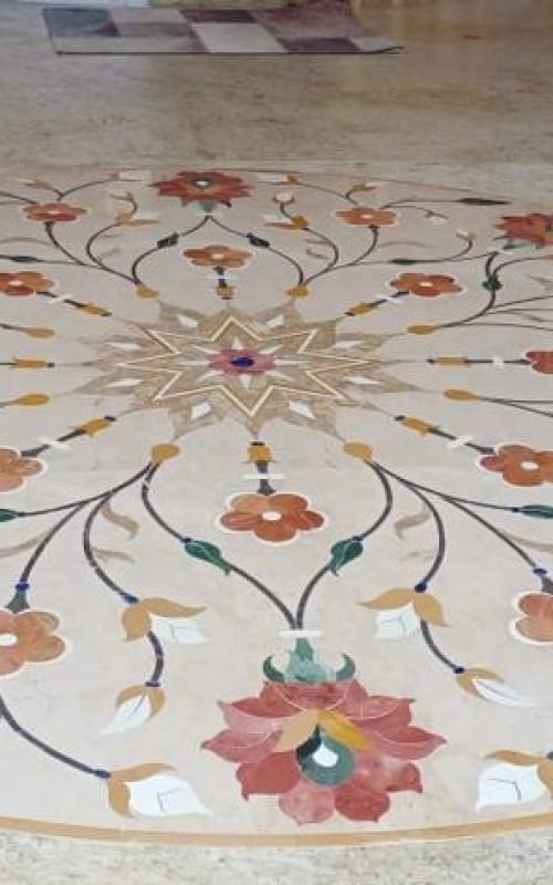 Inlay Floor on Church